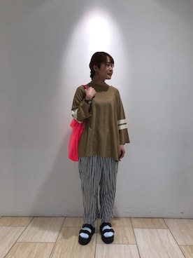 Renさん（レディース・153cm）の春コーディネート