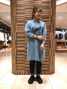 「ドミンゴ」｜Renさん（レディース・153cm）の春コーディネート