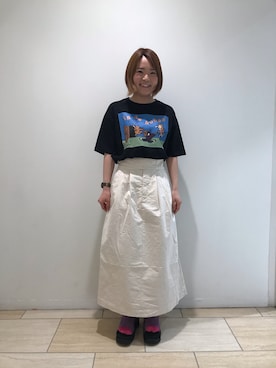 「SHAKA」｜Renさん（レディース・153cm）の春コーディネート