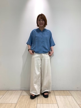 「Urvin」｜Renさん（レディース・153cm）の夏コーディネート