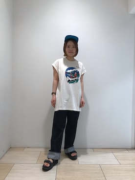「Urvin」｜Renさん（レディース・153cm）の夏コーディネート