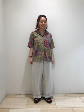 Renさんの「Urvin/アービン　DRAWSTRING PANTS ドローストリングパンツ」を使ったコーディネート