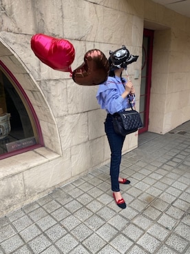 「Charlotte Olympia（シャーロットオリンピア）のアイテム」を使った、インドちゃん🇦🇷さん（レディース・153cm）の秋コーディネート