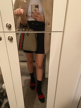 「Charlotte Olympia（シャーロットオリンピア）のアイテム」を使った、インドちゃん🇦🇷さん（レディース・153cm）の秋コーディネート