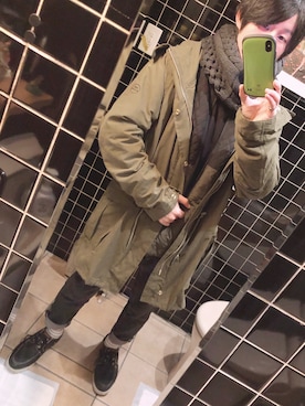「SCOTCH & SODA（スコッチ アンド ソーダ）のアイテム（ジャケット/アウター）」を使った、たかてぃんさん（メンズ・165cm）の秋コーディネート