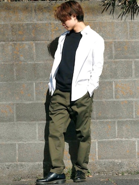 Salong hameu【Official】さん（メンズ・175cm）の冬コーディネート