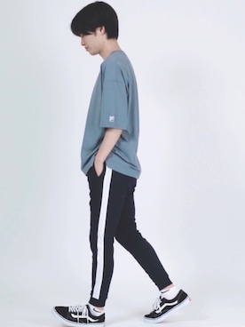 「FILA（フィラ）のアイテム（トップス）」を使った、Salong hameu【Official】さん（メンズ・175cm）の春コーディネート