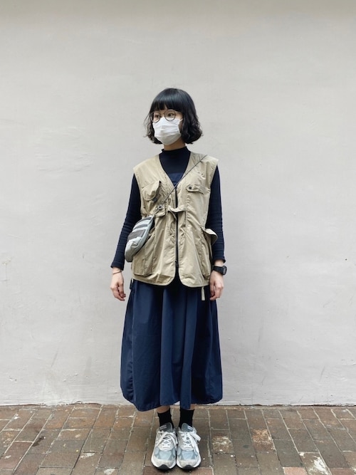 Chu Beams Boyのジャンパースカートを使ったコーディネート Wear