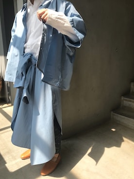 「KICS DOCUMENT.（キクス ドキュメント）のアイテム（トップス）」を使った、Takahiroさん（メンズ・170cm）の春コーディネート
