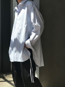 「KICS DOCUMENT.（キクス ドキュメント）のアイテム（パンツ）」を使った、Takahiroさん（メンズ・170cm）の夏コーディネート