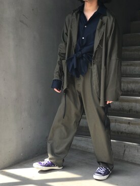 「PRAS」｜Takahiroさん（メンズ・170cm）の秋コーディネート