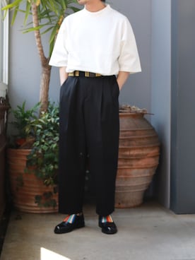 「SASQUATCHfabrix」｜Takahiroさん（メンズ・170cm）の春コーディネート