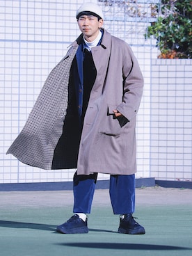 たてきさん（メンズ・174cm）の冬コーディネート