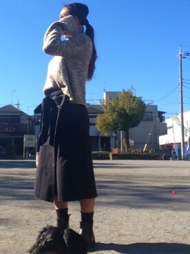 SHIーIさん（レディース・160cm）の冬コーディネート