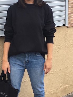 「GRL（グレイル）のアイテム（ピアス（両耳用））」を使った、SHIーIさん（レディース・160cm）の秋コーディネート