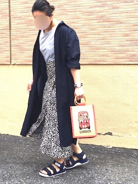 「GRL（グレイル）のアイテム（ピアス（両耳用））」を使った、SHIーIさん（レディース・160cm）の春コーディネート