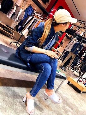 イオンモール大牟田 ハイダウェイさん（レディース・155cm）の春コーディネート