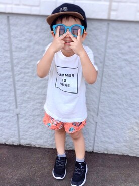 n☺︎jjjicco♡さん（キッズ・92cm）の夏コーディネート