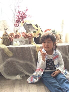 moe..eitaさん（キッズ・110cm）の春コーディネート