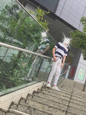 ごもらさん（メンズ・165cm）の夏コーディネート
