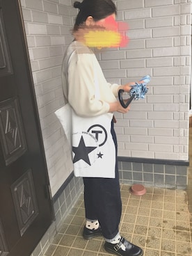 「ドミンゴ」｜「アイテム（ブーツ）」を使った、もやしさん。さん（レディース・160cm）の秋コーディネート