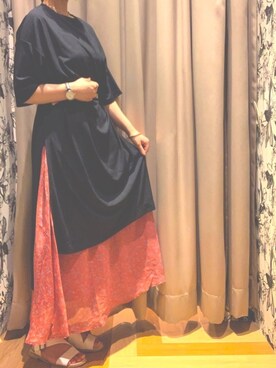 lil☺︎☺︎     さん（レディース・154cm）の夏コーディネート