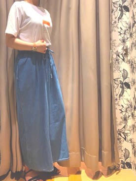 lil☺︎☺︎     さん（レディース・154cm）の夏コーディネート