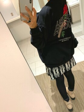 「JOYRICH」｜Leinaさん（レディース・163cm）の春コーディネート