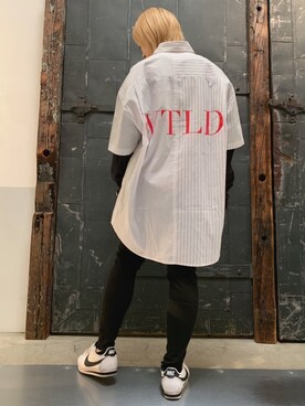 「DANKE SCHON（ダンケシェーン）のDankeSchon/ダンケシェーン/ANKLE SKINNY/アンクルスキニーパンツ（その他パンツ）」を使った、𝘺𝘶𝘮𝘢 𝘢𝘳𝘢𝘬𝘪さん（レディース・154cm）の春コーディネート