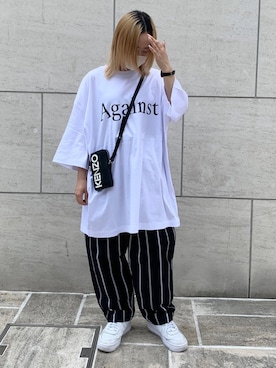 𝘺𝘶𝘮𝘢 𝘢𝘳𝘢𝘬𝘪さん(レディース・154cm)の夏コーディネート