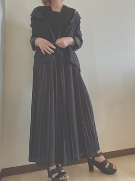 「結婚式」｜「アイテム（キャミソール）」を使った、あおさん（レディース・157cm）の春コーディネート