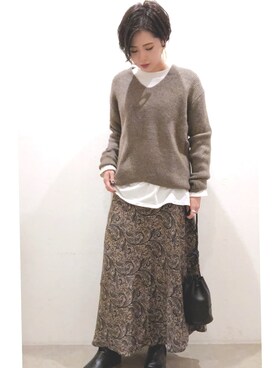 ごとみさん（レディース・164cm）の冬コーディネート