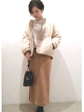 ごとみさん（レディース・164cm）の冬コーディネート