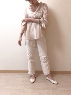 「ショートヘア」｜ごとみさん（レディース・165cm）の春コーディネート