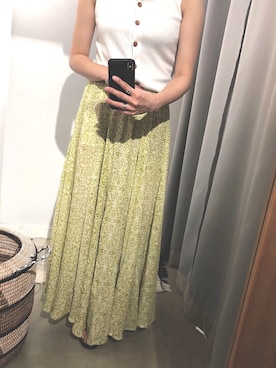 「VACANCY（ヴァカンシー）のアイテム（トップス）」を使った、ごとみさん（レディース・165cm）の夏コーディネート