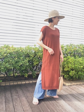 ごとみさん（レディース・165cm）の夏コーディネート
