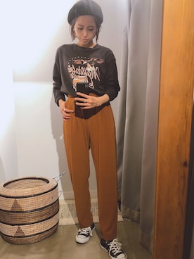 ごとみさん（レディース・165cm）の秋コーディネート