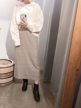 ごとみさん（レディース・165cm）の秋コーディネート