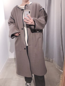 「ショートヘア」｜ごとみさん（レディース・165cm）の冬コーディネート