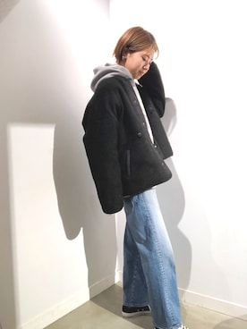 「ショートヘア」｜ごとみさん（レディース・165cm）の冬コーディネート