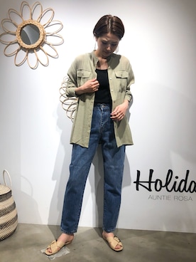 「ショートヘア」｜ごとみさん（レディース・165cm）の春コーディネート