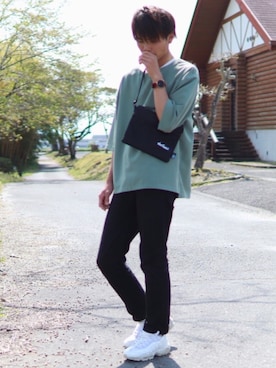 「平成最後のWEARISTAセンバツ」｜「アイテム（腕時計）」を使った、わらびさん（メンズ・178cm）の春コーディネート