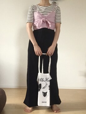 モスマンさん（レディース・150cm）の夏コーディネート