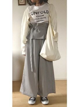 モスマンさん(レディース・150cm)の秋コーディネート