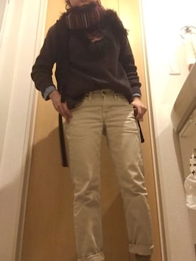 「NOMADIC（ノーマディック）のアイテム」を使った、モスマンさん（レディース・150cm）の秋コーディネート