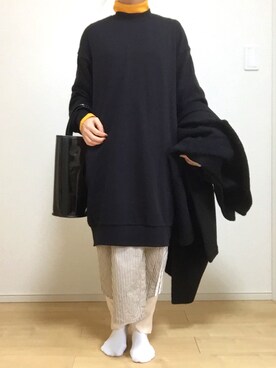 モスマンさん（レディース・150cm）の冬コーディネート