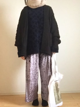 モスマンさん（レディース・150cm）の冬コーディネート