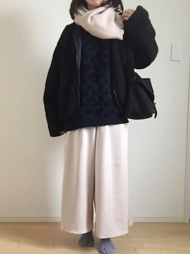 モスマンさん（レディース・150cm）の冬コーディネート