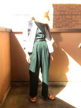 「KOOS（コース）のアイテム」を使った、モスマンさん（レディース・150cm）の春コーディネート