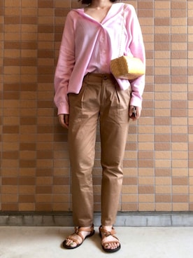 「KOOS（コース）のアイテム」を使った、モスマンさん（レディース・150cm）の夏コーディネート